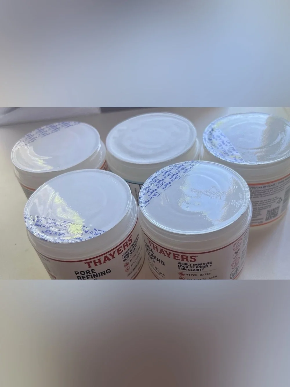 Thayers Blemish Clearing, Pore Refining & Exfoliating Pads X’s 5 Brand New Jars!